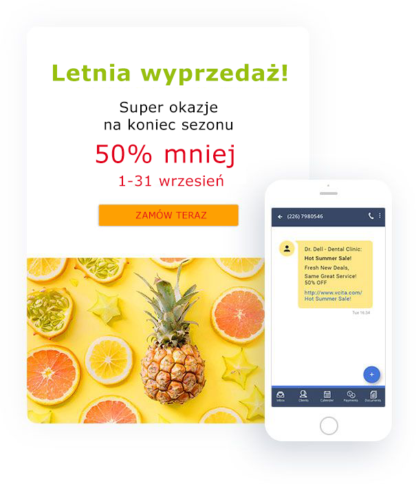 Kampania 50% mniej